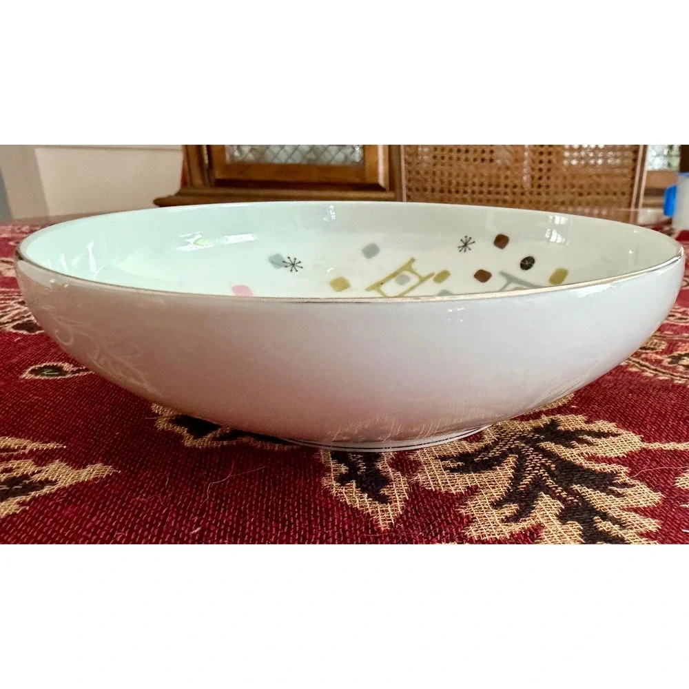 Mid Century Modern Atomic Bowl – ACI Japan Frolic Pattern, 6